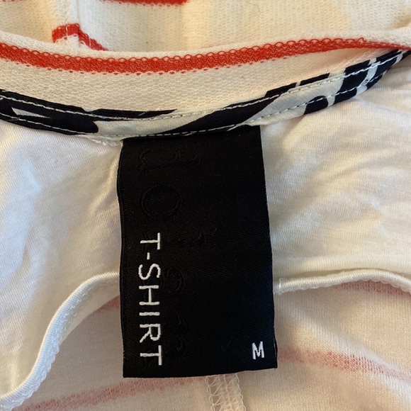 White and red striped maxi tank dress medium - Picture 5 of 5